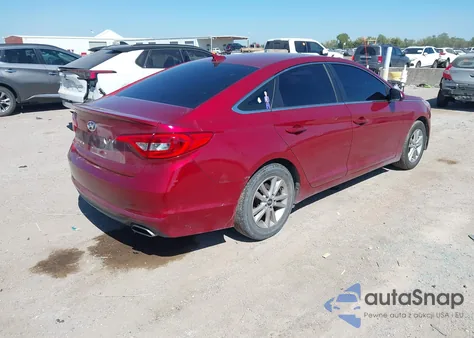 2016 Hyundai Sonata Se z USA, uszkodzony, nr VIN 5NPE24AF6GH271247